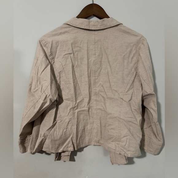 Lane Bryant - Tan Linen Blazer - Picture 8 of 8